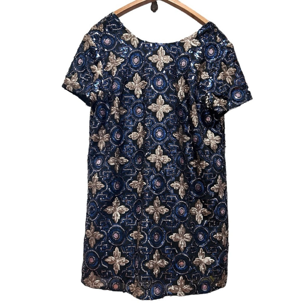 Show Me Your Mumu Medallion Sequin Tallulah Mini Dress Large